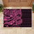 Pink Couple Dolphins Maori Polynesian Style Rubber Doormat