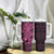 Pink Couple Dolphins Maori Polynesian Style Tumbler With Handle