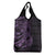 Purple Couple Dolphins Maori Polynesian Style Grocery Bag