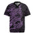 Purple Couple Dolphins Maori Polynesian Style Rugby Jersey