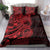 Red Couple Dolphins Maori Polynesian Style Bedding Set