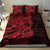 Red Couple Dolphins Maori Polynesian Style Bedding Set