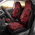 Red Couple Dolphins Maori Polynesian Style Car Seat Cover