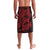 Red Couple Dolphins Maori Polynesian Style Lavalava