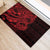 Red Couple Dolphins Maori Polynesian Style Rubber Doormat