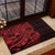 Red Couple Dolphins Maori Polynesian Style Rubber Doormat