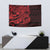 Red Couple Dolphins Maori Polynesian Style Tapestry