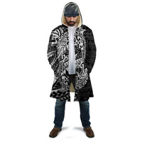 White Couple Dolphins Maori Polynesian Style Cloak - Polynesian Pride