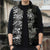 White Couple Dolphins Maori Polynesian Style Sleeveless Puffer Jacket - Polynesian Pride