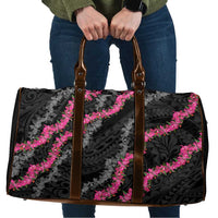 Guam Bougainvillea Lei Travel Bag Chamorro Tribal Pattern - Polynesian Pride