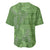 Hawaii Molokai Island Kukui Nut Flowers Baseball Jersey Tribal Kakau Pattern