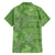 Hawaii Molokai Island Kukui Nut Flowers Family Matching Tank Maxi Dress and Hawaiian Shirt Tribal Kakau Pattern
