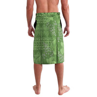 Hawaii Molokai Island Kukui Nut Flowers Lavalava Tribal Kakau Pattern