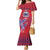 Custom Samoa 1962 Independence Day Custom Family Matching Mermaid Dress and Hawaiian Shirt Manuia le Aso Tuto'atasi Ula Nifo Red Art
