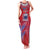 Custom Samoa 1962 Independence Day Custom Family Matching Tank Maxi Dress and Hawaiian Shirt Manuia le Aso Tuto'atasi Ula Nifo Red Art