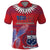 Custom Samoa 1962 Independence Day Custom Polo Shirt Manuia le Aso Tuto'atasi Ula Nifo Red Art