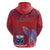 Custom Samoa 1962 Independence Day Custom Zip Hoodie Manuia le Aso Tuto'atasi Ula Nifo Red Art