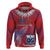 Custom Samoa 1962 Independence Day Custom Zip Hoodie Manuia le Aso Tuto'atasi Ula Nifo Red Art