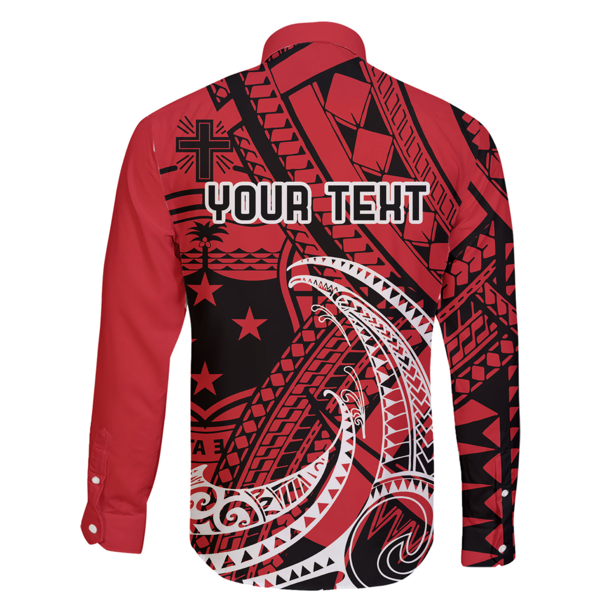 Custom Samoa Manuia le 62 Tausaga O le Tuto’atasi Family Matching Short Sleeve Bodycon Dress and Hawaiian Shirt Samoan Tatau Red Art