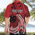 Custom Samoa Manuia le 62 Tausaga O le Tuto’atasi Hawaiian Shirt Samoan Tatau Red Art