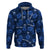 Manu Samoa Rugby Hoodie Polynesian Style With Hibiscus LT9 Blue - Polynesian Pride