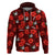 (Custom Text and Number) Tonga Rugby Hoodie Polynesian Style With Hibiscus LT9 Pullover Hoodie Red - Polynesian Pride