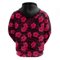 Polynesian Pride Hawaii Style With Hibiscus Hoodie Pink LT9 - Polynesian Pride