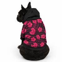 Polynesian Pride Hawaii Style With Hibiscus Pet Hoodie Pink LT9 - Polynesian Pride