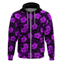 Polynesian Pride Hawaii Style With Hibiscus Hoodie Purple LT9 - Polynesian Pride
