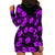 Polynesian Pride Hawaii Style With Hibiscus Hoodie Dress Purple LT9 - Polynesian Pride