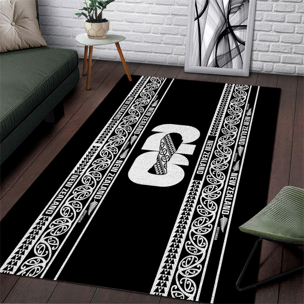 New Zealand Football White Fern Supporter Area Rug