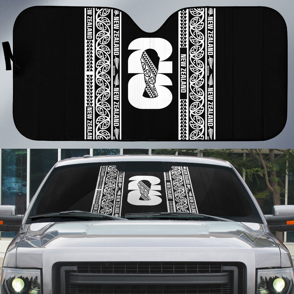 New Zealand Football White Fern Supporter Auto Sun Shade