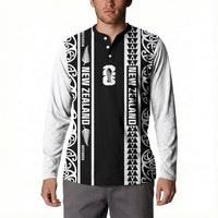 Custom New Zealand Football White Fern Supporter Button Sweatshirt