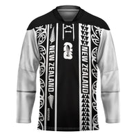 Custom New Zealand Football White Fern Supporter Hockey Jersey