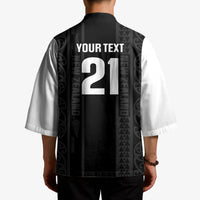 Custom New Zealand Football White Fern Supporter Kimono