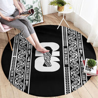 New Zealand Football White Fern Supporter Round Carpet
