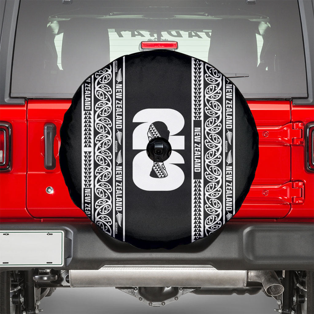 New Zealand Football White Fern Supporter Spare Tire Cover LT9 - Polynesian Pride