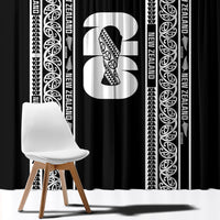 New Zealand Football White Fern Supporter Window Curtain