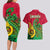 Vanuatu Islands Couples Matching Long Sleeve Bodycon Dress and Hawaiian Shirt Polynesian Tattoo and Sea Turtle LT9 - Polynesian Pride