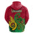 Vanuatu Islands Hoodie Polynesian Tattoo and Sea Turtle LT9 - Polynesian Pride