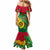 Vanuatu Islands Mermaid Dress Polynesian Tattoo and Sea Turtle LT9 - Polynesian Pride