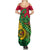 Vanuatu Islands Summer Maxi Dress Polynesian Tattoo and Sea Turtle LT9 - Polynesian Pride