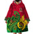 Vanuatu Islands Wearable Blanket Hoodie Polynesian Tattoo and Sea Turtle LT9 - Polynesian Pride