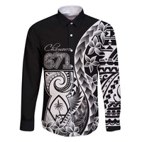 671 Guam Personalised Family Matching Puletasi and Hawaiian Shirt Latte Stone Tribal
