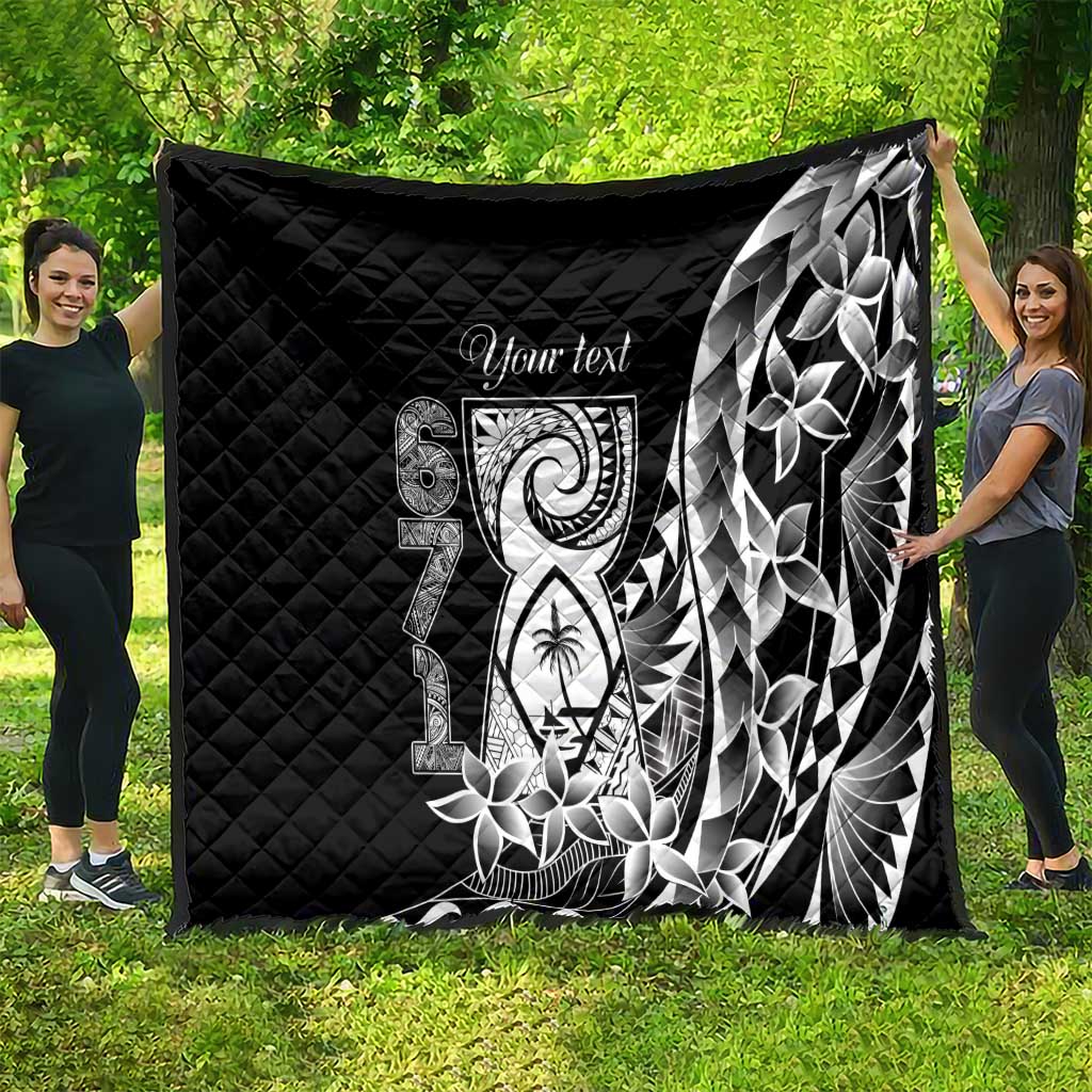 671 Guam Personalised Quilt Latte Stone Tribal