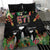 671 Guam Personalised Bedding Set Latte Stone and Tropical Flowers