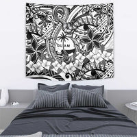 Guam Hafa Adai Guasali Flowers Tapestry