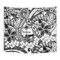 Guam Hafa Adai Guasali Flowers Tapestry