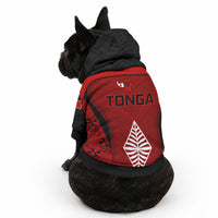 Tonga Rugby Pet Hoodie Go Champions World Cup 2023 Ngatu Unique LT9 - Polynesian Pride