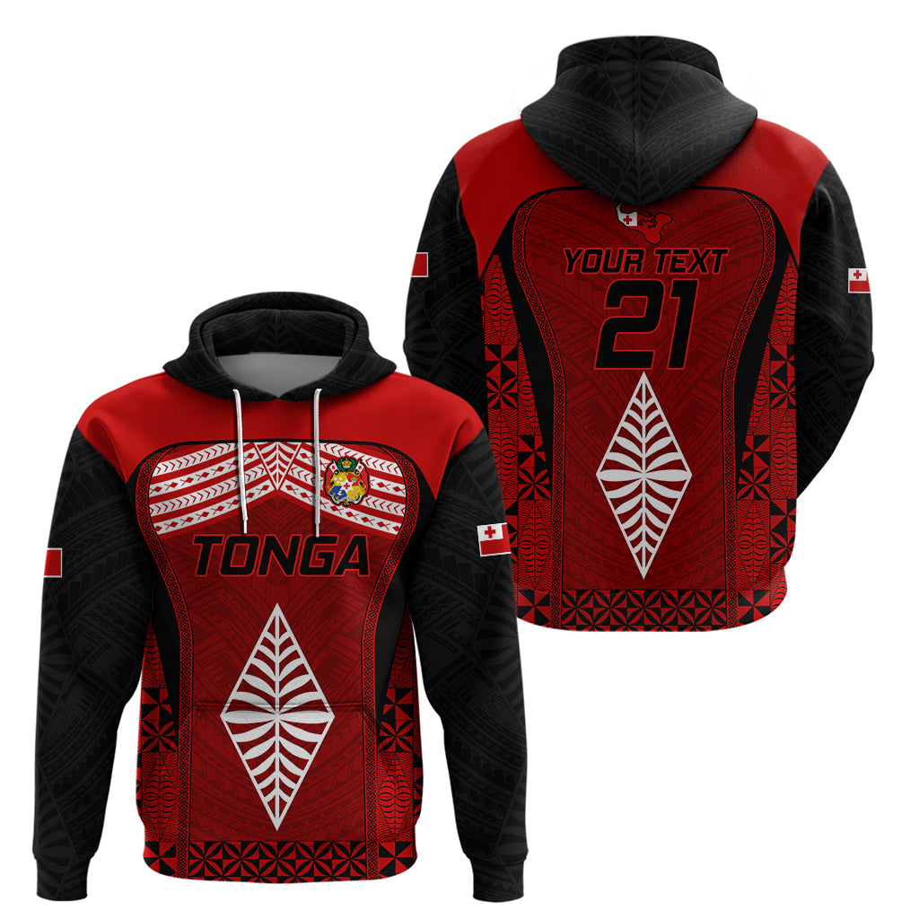 Custom Tonga Rugby Hoodie Go Champions World Cup 2023 Ngatu Unique LT9 - Polynesian Pride